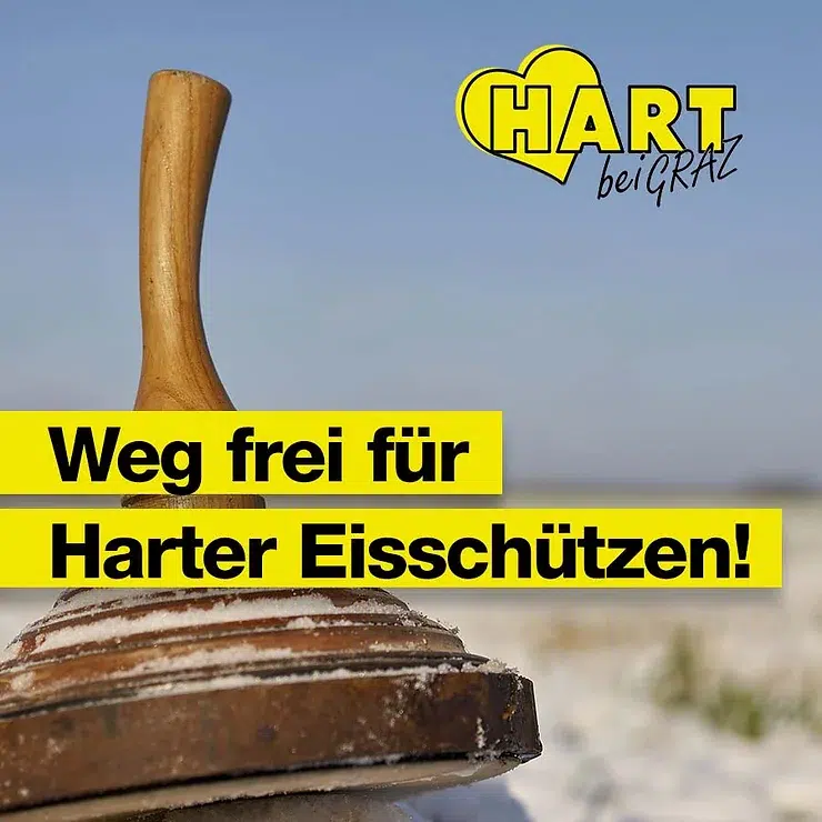 WEG FREI FÜR HARTER EISSCHÜTZEN!